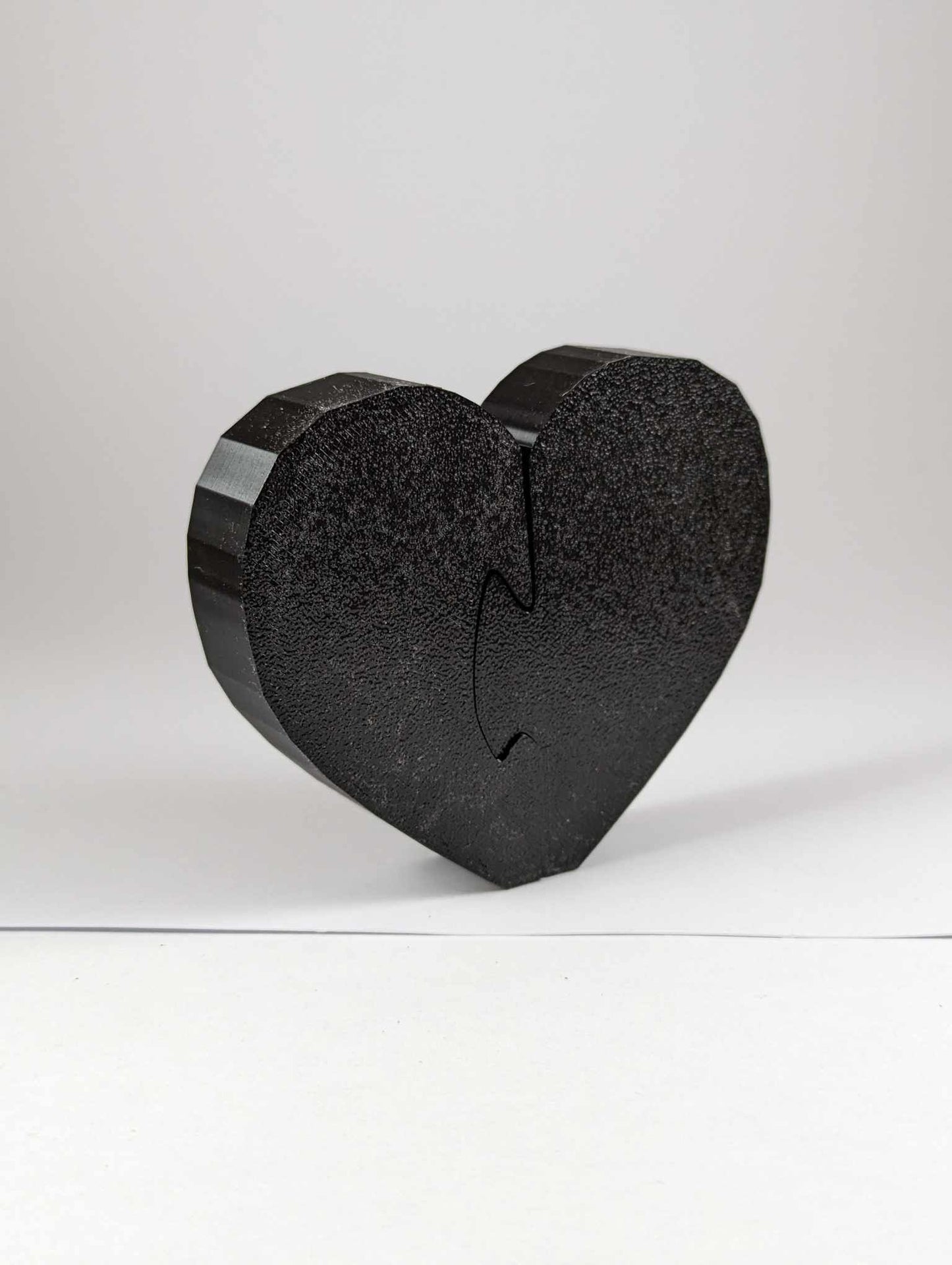 Yin Yang Heart Display - Shelf Heart